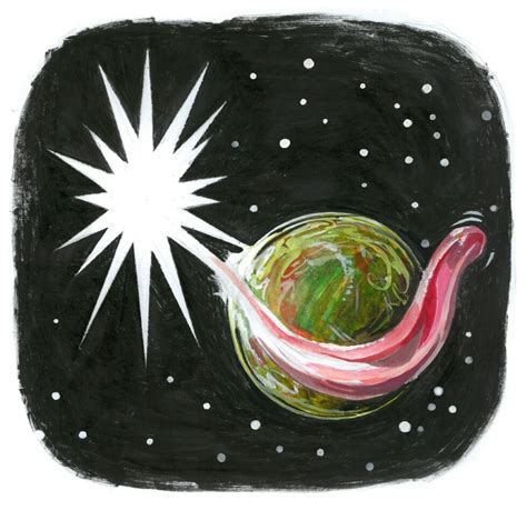 Ilustrácia dieťaťa snívajúceho o vesmíre