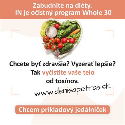 Ukážka týždenného nízkosacharidového jedálnička