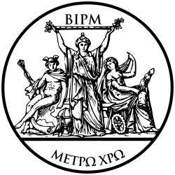 Logo Medzinárodného úradu pre miery a váhy (BIPM)