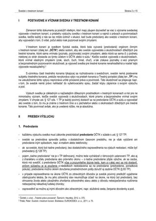 Infografika porovnávajúca dôkazné bremeno v trestnom a civilnom konaní.