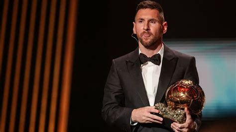 Lionel Messi s ôsmou Zlatou loptou