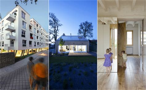 Koláž rôznych typov bytov a domov v Brne a okolí