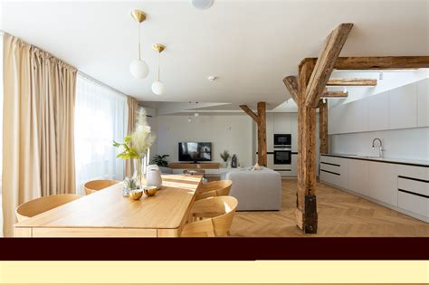 Architektúra podkrovného bytu s vikierom