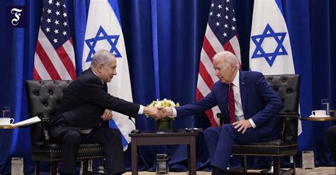 Joe Biden a Benjamin Netanjahu
