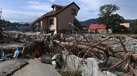 Ilustračná fotografia domu po povodni
