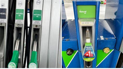 Ilustračná fotografia čerpacej stanice s označením paliva E10