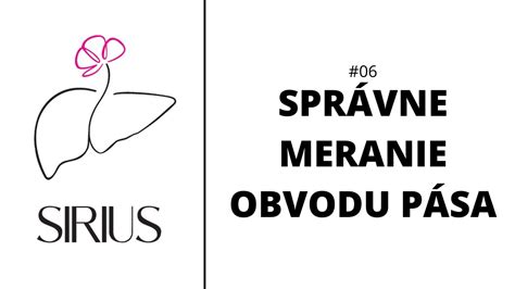 Ilustrácia merania obvodu pása