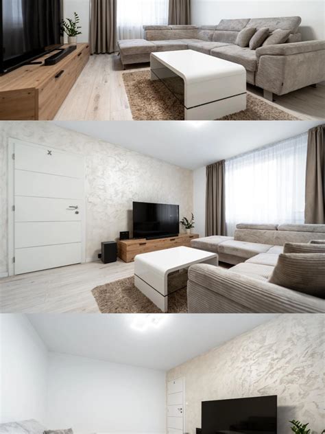 Moderná obývačka po rekonštrukcii