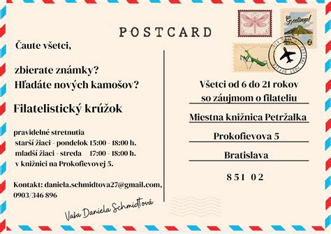 Ilustrácia obálky s poštovým potvrdením