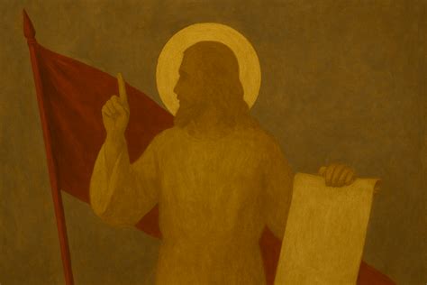 Ilustrácia z Biblie zobrazujúca Ježiša, ako káže