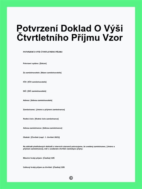 Doklad o revízii
