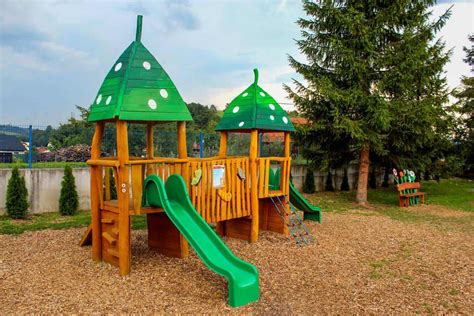 Vizualizácia detského ihriska v areáli