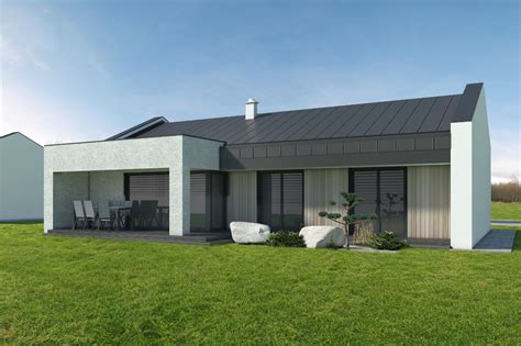 Moderný bungalov v zeleni