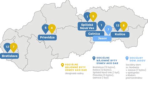 Mapa ukazujúca rôzne sociálne kruhy