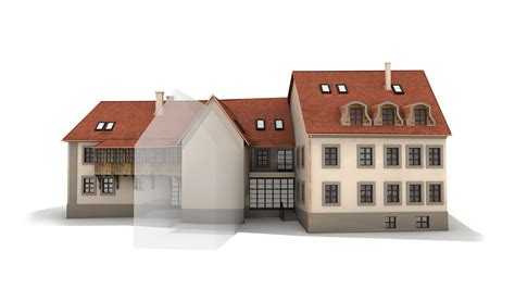 Detailný záber na architektonické prvky historického domu v Starom Meste