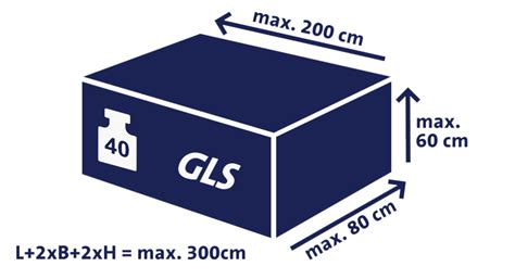 Ilustrácia zobrazujúca maximálne rozmery balíka