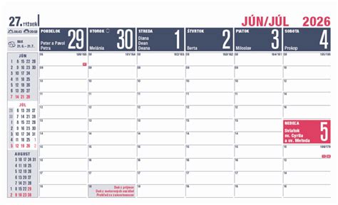 Kalendár s vyznačeným odporúčaným dátumom na odoslanie vianočných balíkov