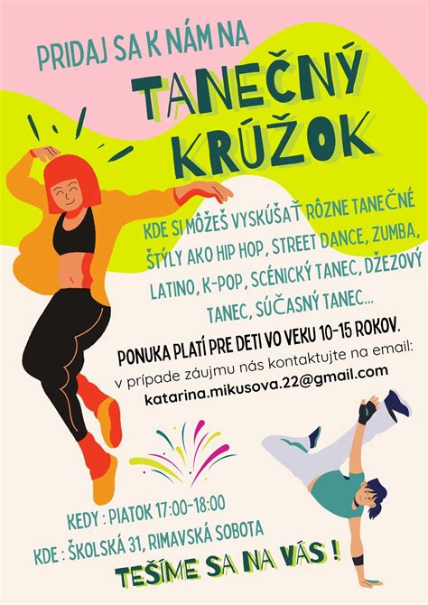 Rôzne tanečné štýly