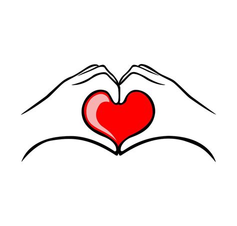Ilustrácia srdca obklopeného ochrannými rukami.