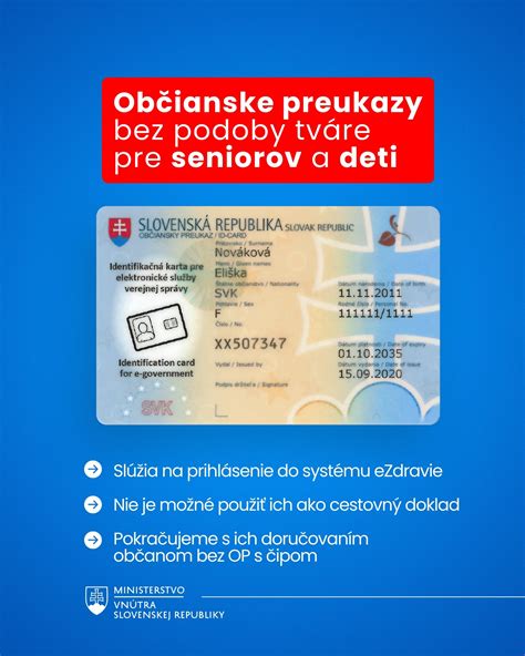 Ilustračná fotografia občianskeho preukazu bez fotografie