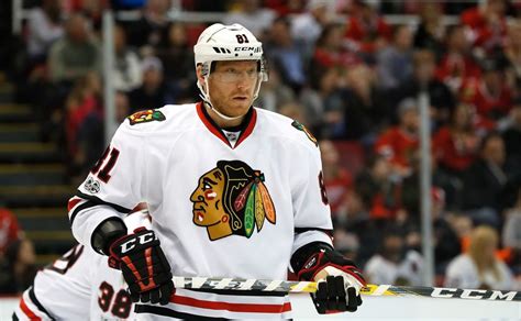 Marián Hossa v drese Chicaga Blackhawks