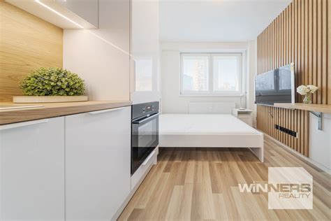 Interiér moderne rekonštruovanej garsónky