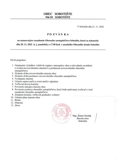 Symbolické znázornenie obecného zastupiteľstva