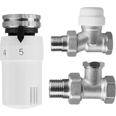 Ilustrácia termostatickej hlavice pripojenej k radiátoru