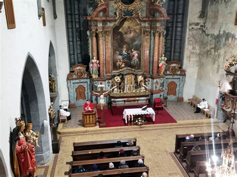 Interiér kostola sv. Kataríny