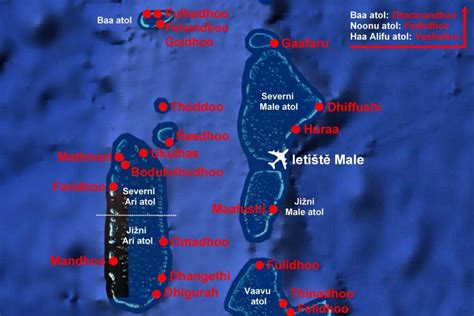 Mapa Tichomoria s vyznačenými ostrovmi Kiribati