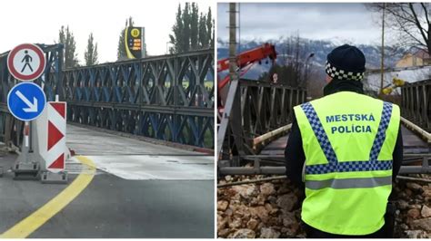 Ilustračná fotografia poškodeného mosta