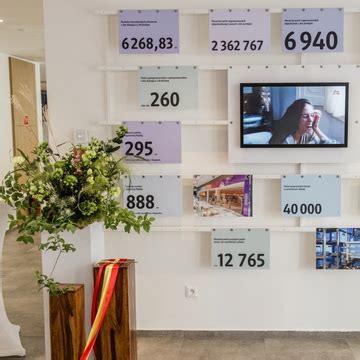 Nástenná galéria s rôznymi farebnými kombináciami