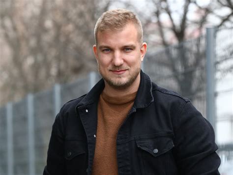 Lukáš Adamec na pódiu