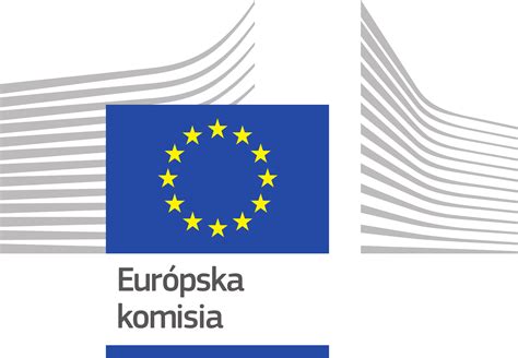 Ilustrácia loga Európskej komisie a symbolu DPH