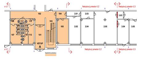 Diagram znázorňujúci vlastnícke podiely na spoločných častiach domu