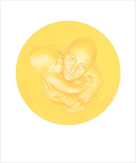 Ilustrácia ženy s dieťaťom v náručí