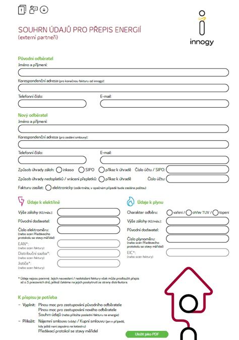 Diagram: Prepis energií pri predaji bytu