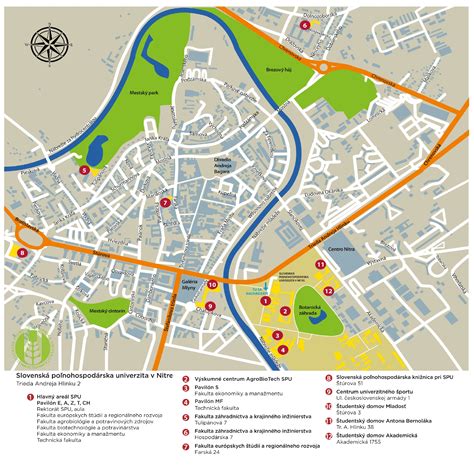 Mapa sídliska Klokočina v Nitre