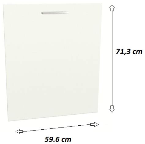 Diagram zobrazujúci rozmery otvoru pre vstavanú umývačku riadu (šírka, výška, hĺbka)
