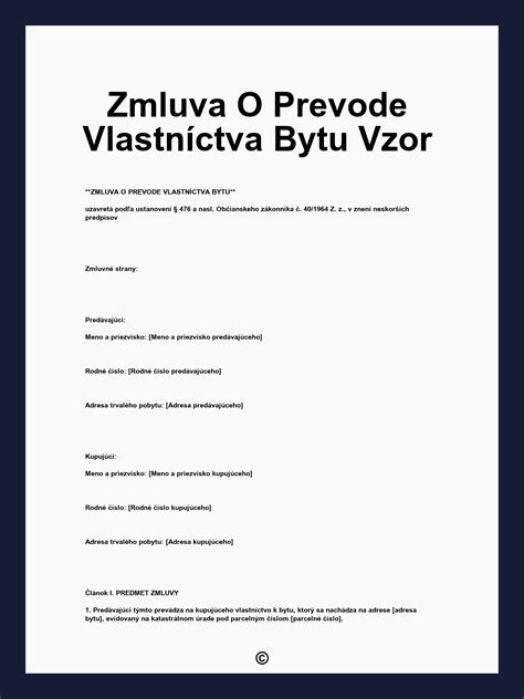 Ilustrácia právnej zmluvy o prevode členských práv
