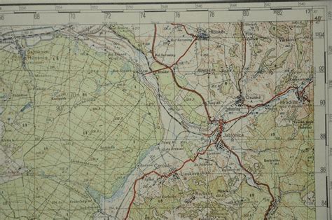 Mapa Malaciek s vyznačeným Malým námestím a blízkymi službami