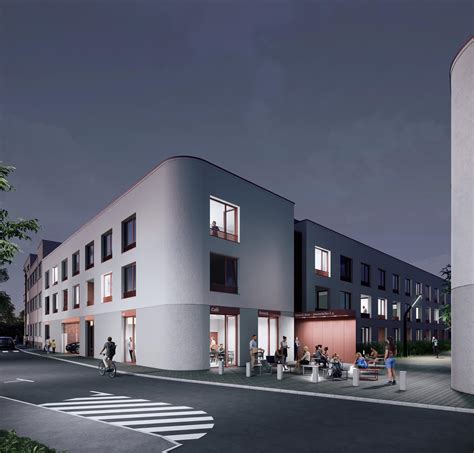 Vizualizácia projektu nájomných bytov na Muchovom námestí