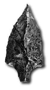 Pravý kamenný pästný klin z obdobia stredného paleolitu