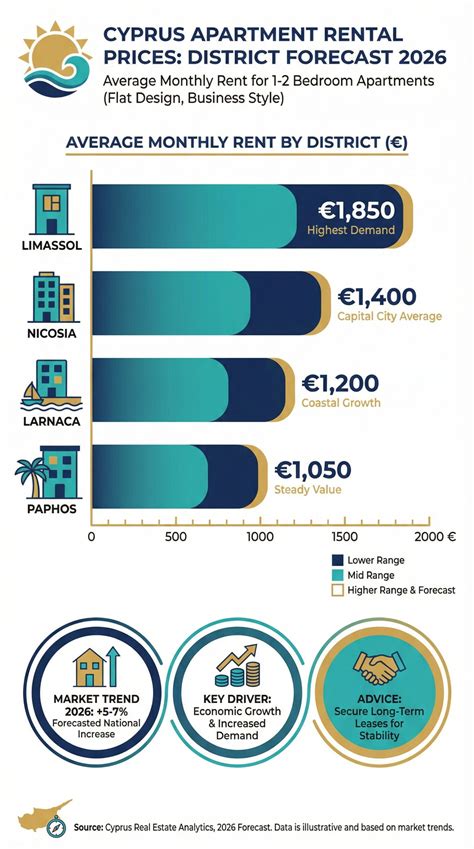 Infographic showing average prices of apartments in different parts of Košice