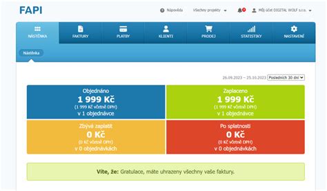 Screenshot rozhrania eSIPO s prehľadom platieb