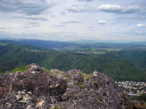 panoráma Štiavnických vrchov