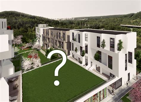 architektonický návrh bytového komplexu Šafránová záhrada