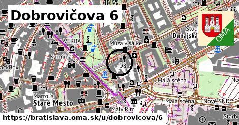 Dobrovičova ulica Bratislava pohľad