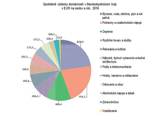 Graf znázorňujúci príjmy a výdavky domácnosti