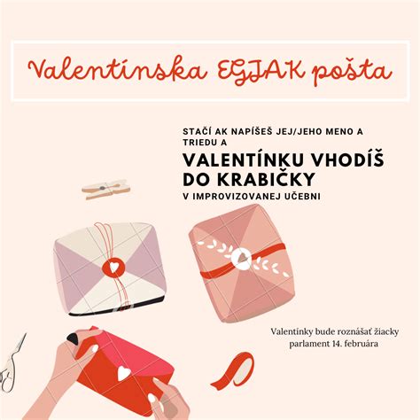 Školská akcia Valentínska pošta